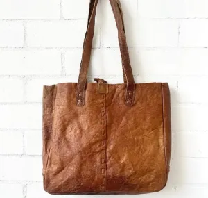NEPAL TOTE BAG: TAN