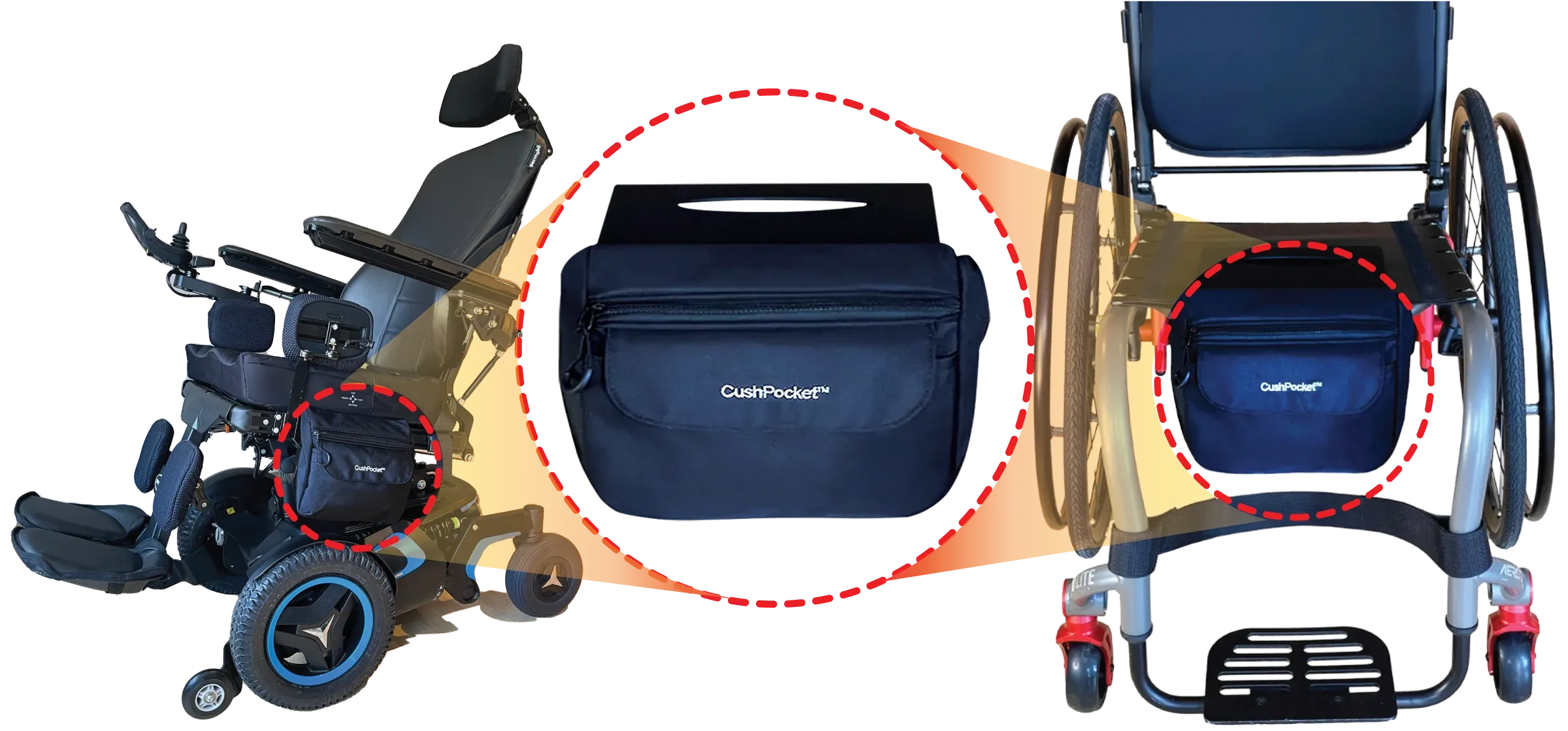 NEW Medium Wheelchair Bag