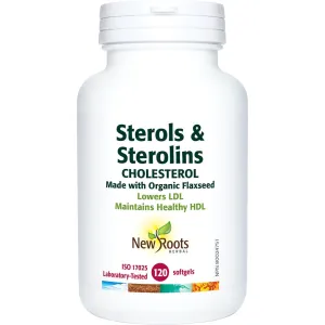 New Roots Sterols & Sterolins Cholesterol 120 Softgels