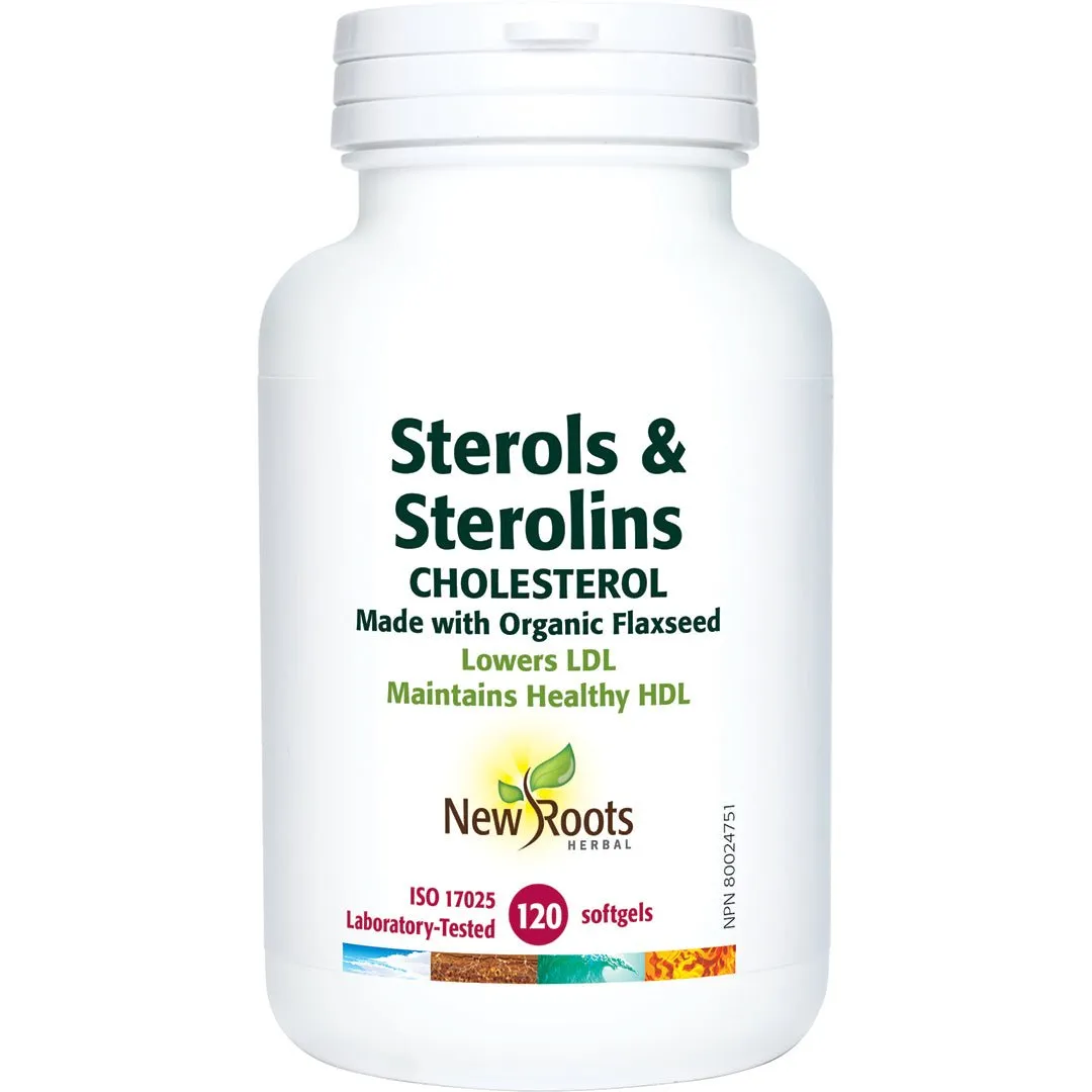 New Roots Sterols & Sterolins Cholesterol 120 Softgels