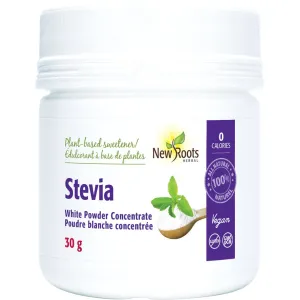 New Roots Stevia White Powder 30 Grams