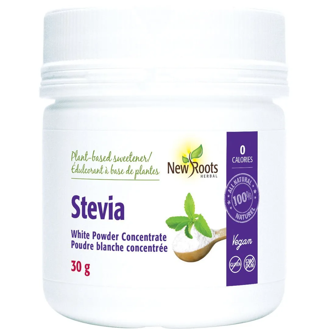 New Roots Stevia White Powder 30 Grams