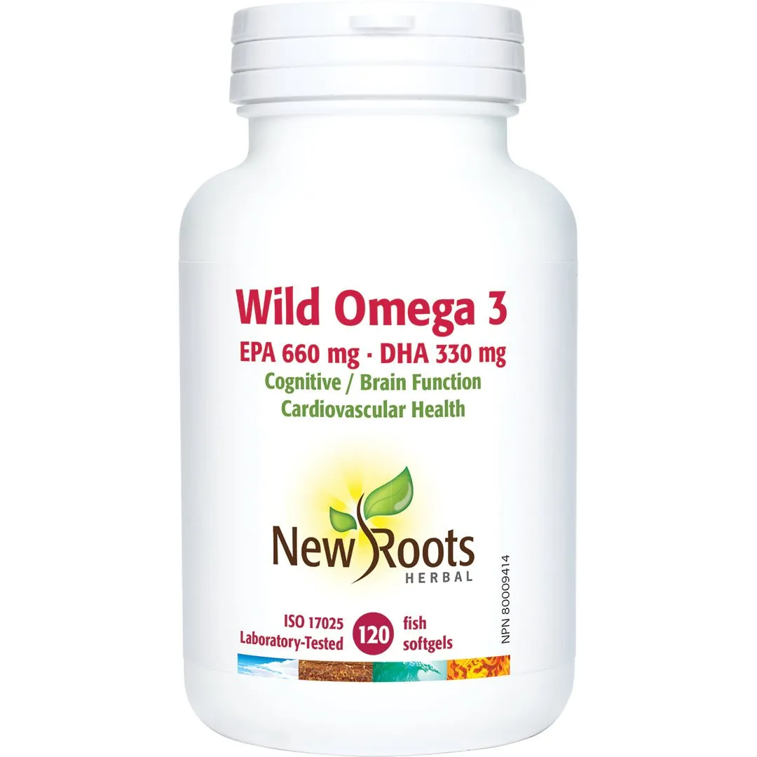 New Roots Wild Omega 3 EPA 660mg DHA 330mg