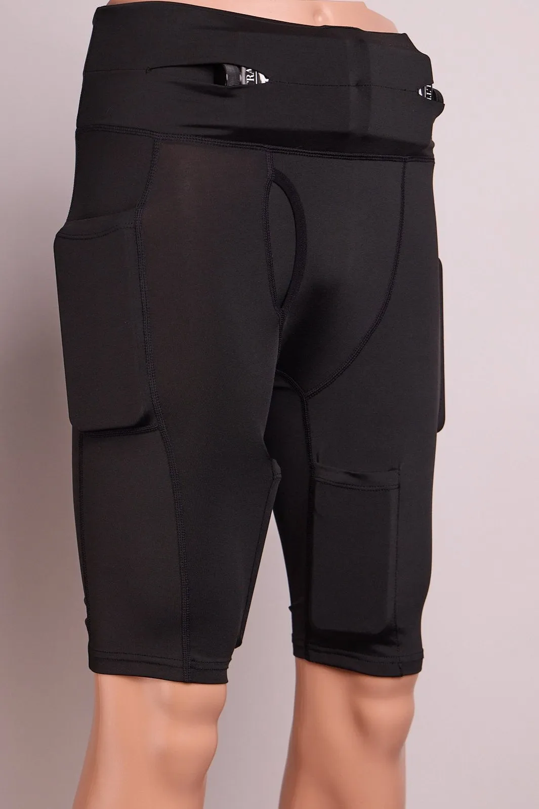 No-Zipper Shorts with Disco Pockets