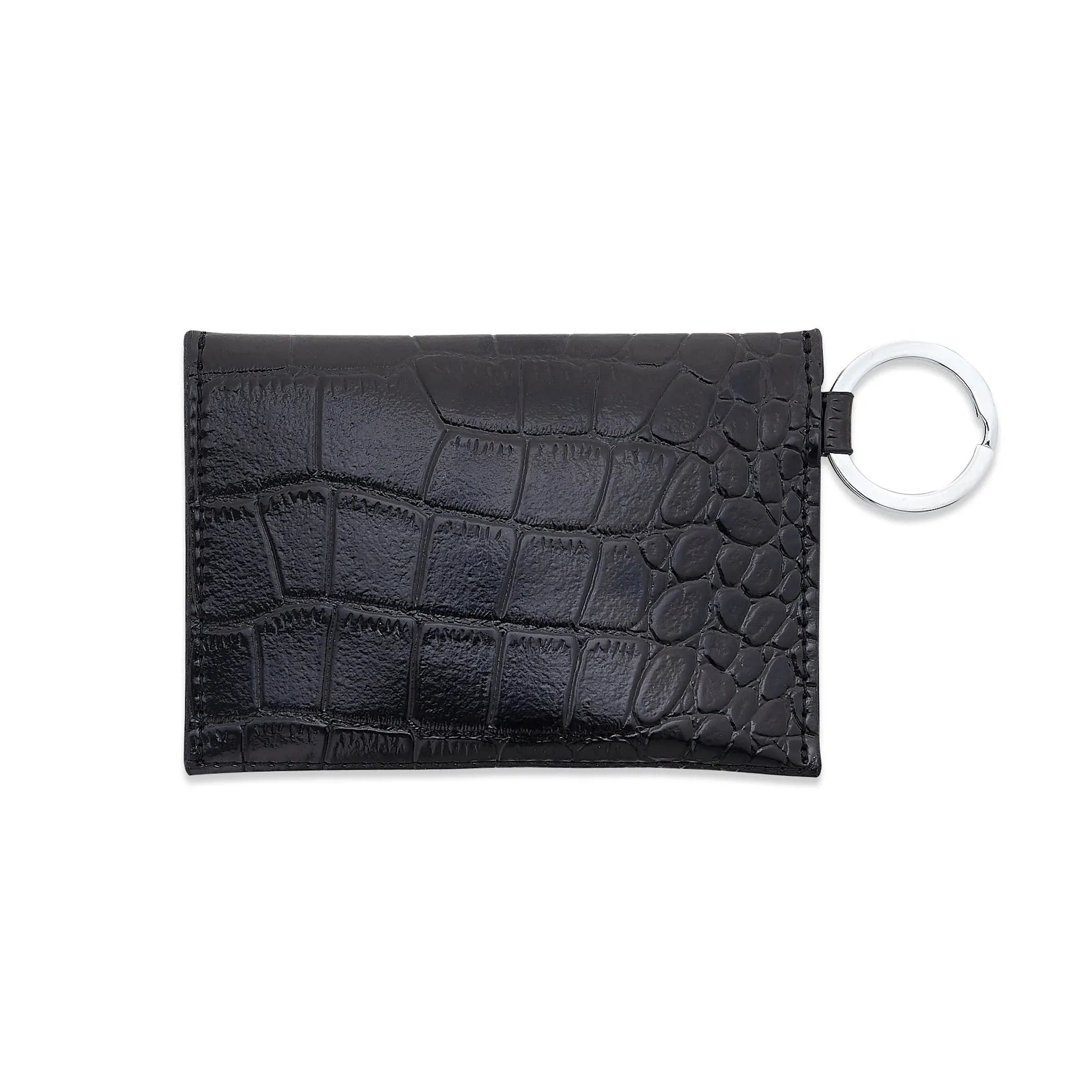 O-ring Mini Envelope Wallet Black