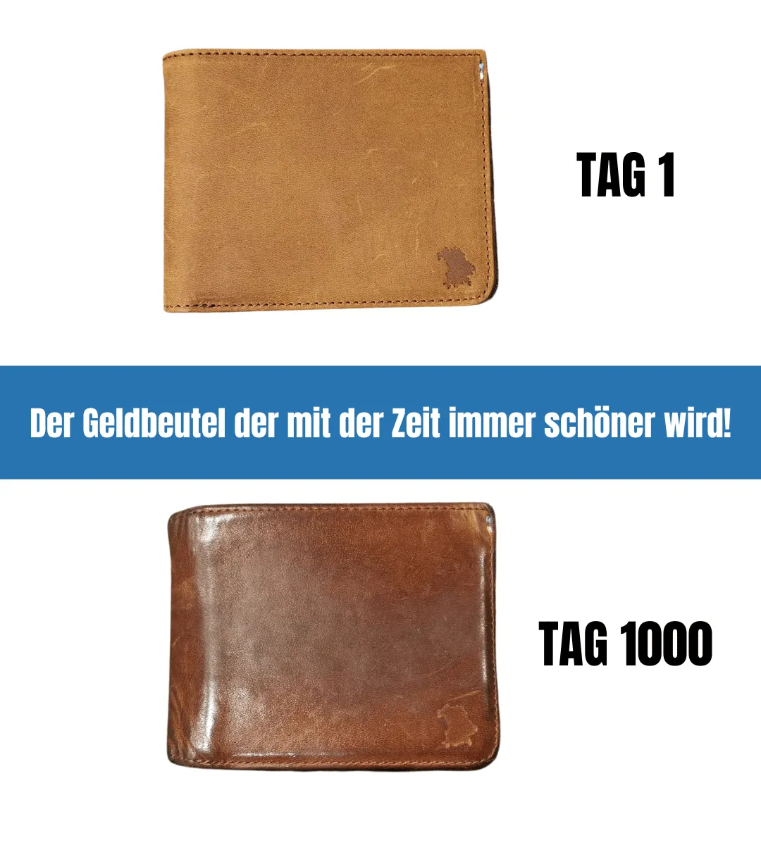 Oktoberfest™️ Ledergeldbeutel, braun