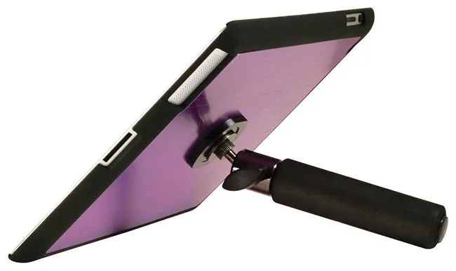 On Stage iPad Snap On Cover with Mounting Bar in Purple