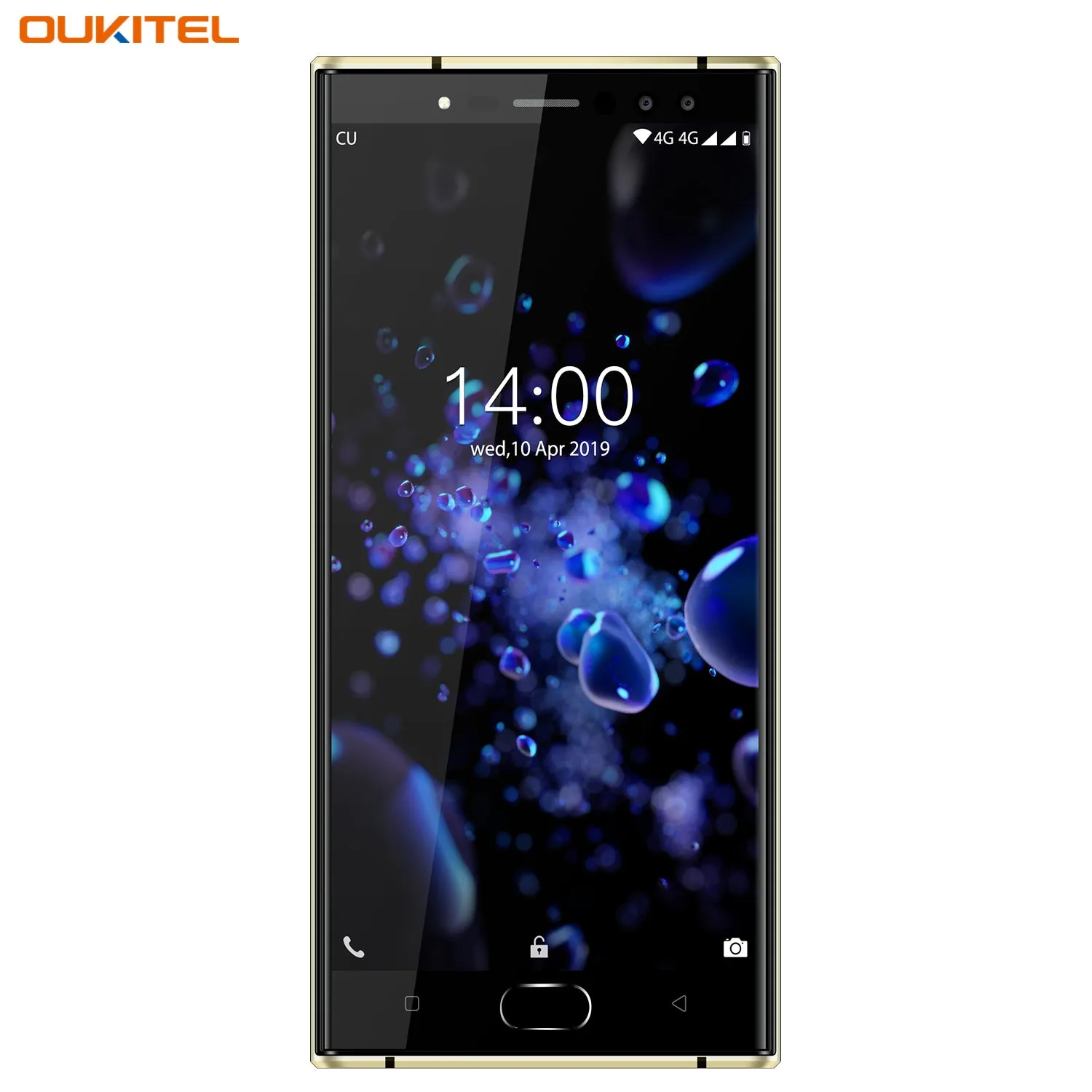 Oukitel K3 Pro Quad Core 5.5 inch 8000mAh Battery 5MP 13MP Camera 1440x720 Resolution 32GB 4GB Mobile Phone Smartphone Black