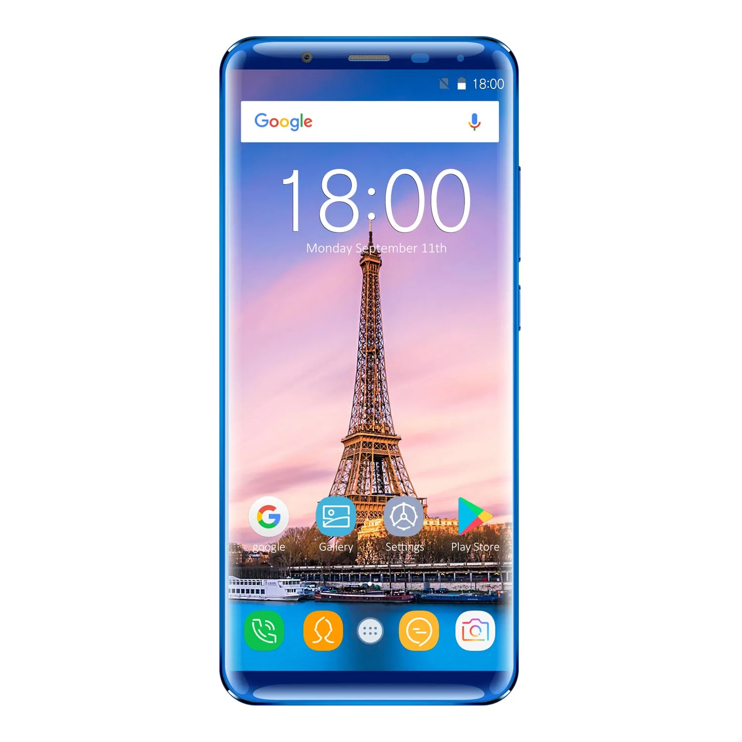 OUKITEL K5000 Smart Phone - 5.7 Inch, MT6750T, 18:9 Aspect Ratio, 4GB RAM,  64GB ROM, Blue