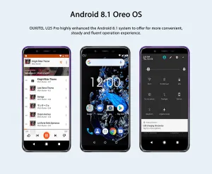 OUKITEL U25 Pro 4 64GB Smartphone - 5.5 inch, Android 8.1, MTK6750T Octa Core, 13.0MP Rear Camera - Grad Ient