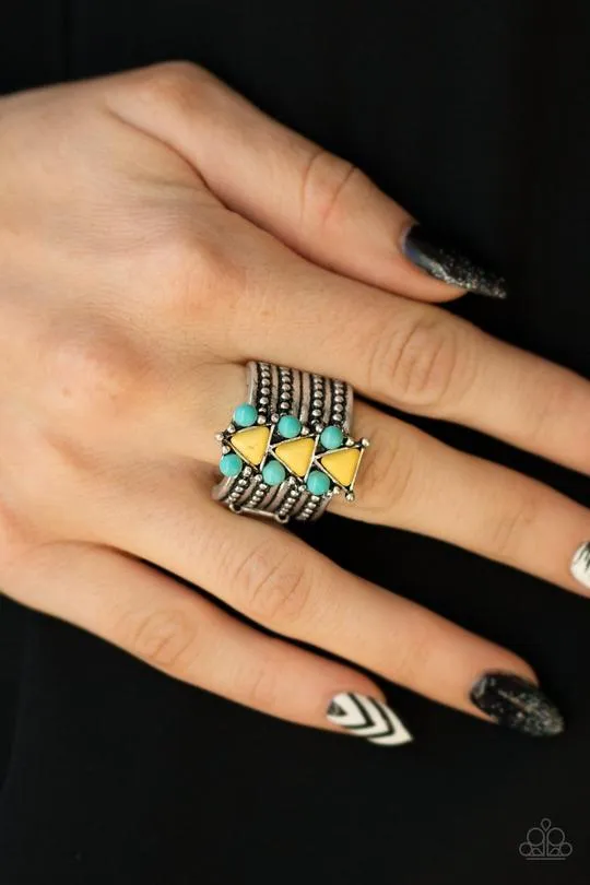 Paparazzi - Point Me To Phoenix -Yellow Ring