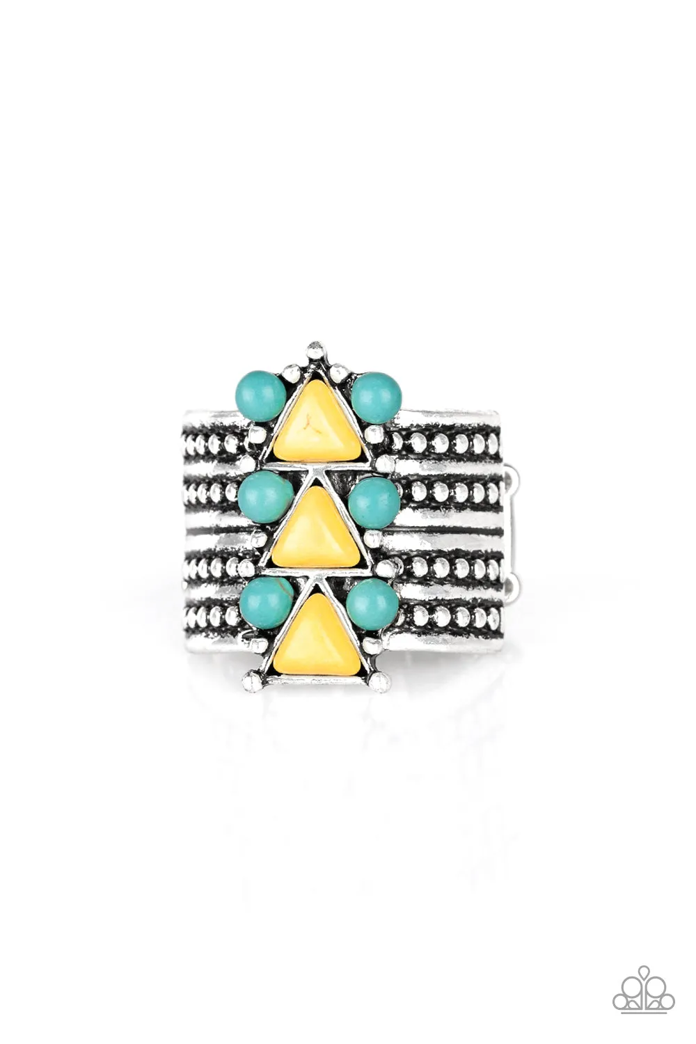 Paparazzi - Point Me To Phoenix -Yellow Ring