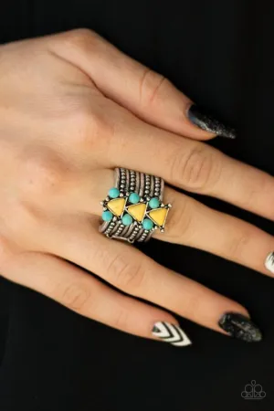 Paparazzi - Point Me To Phoenix -Yellow Ring