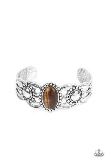 Paparazzi - Solar Solstice Brown Bracelet