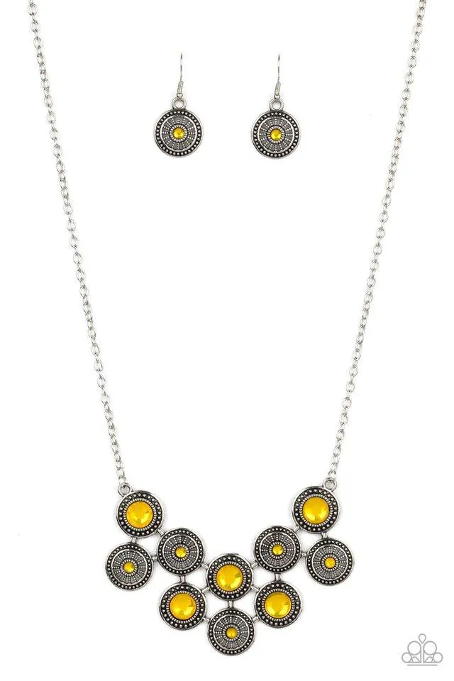 Paparazzi Whats Your Star Sign? - Yellow Necklace