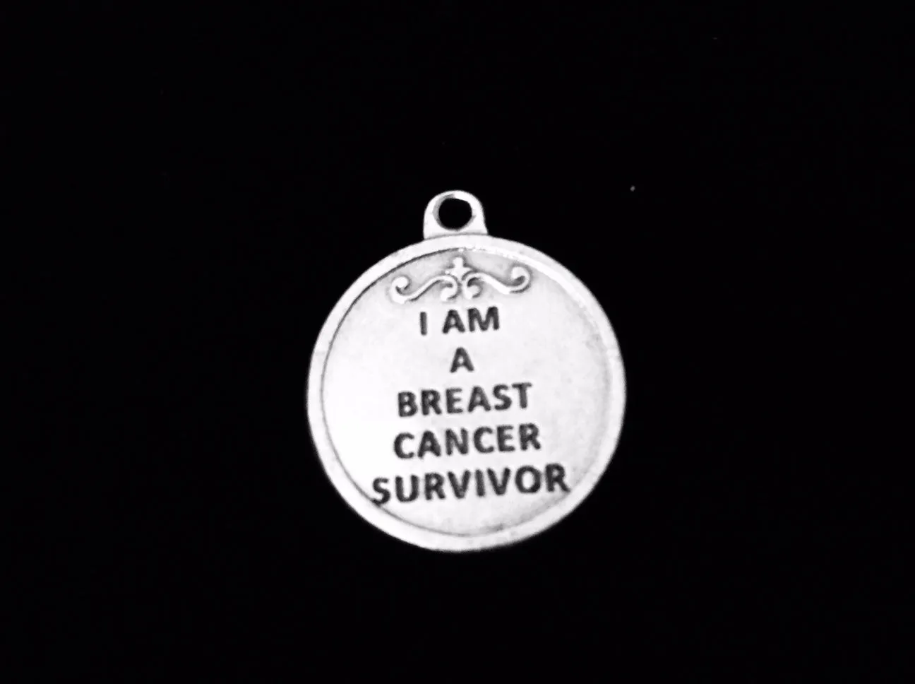 Patron Saint Agatha Breast Cancer Survivor Jewelry Charm Bracelet Adjustable Expandable Silver Bangle One Size Fits All Gift St Agatha Breast Cancer Awareness Guardian Angel Cross