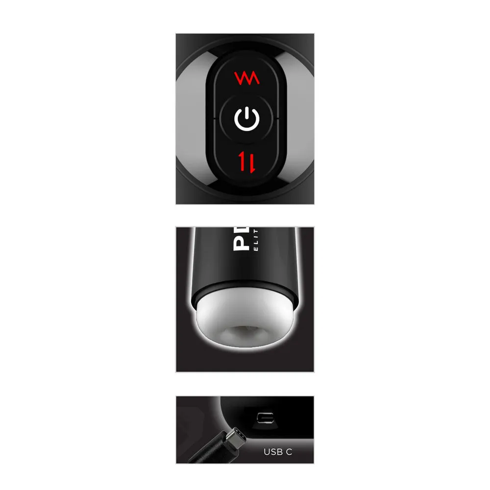 PDX Elite Moto Milker - Thrusting & Vibrating Auto Stroker