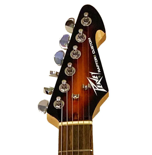 Peavey Raptor Custom Series Electric Guitar in Sunburst (3SC)