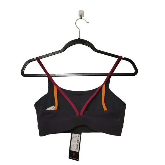 Peloton Womens Sports Bra Blue S Cadence Peak Strap Speed Up New