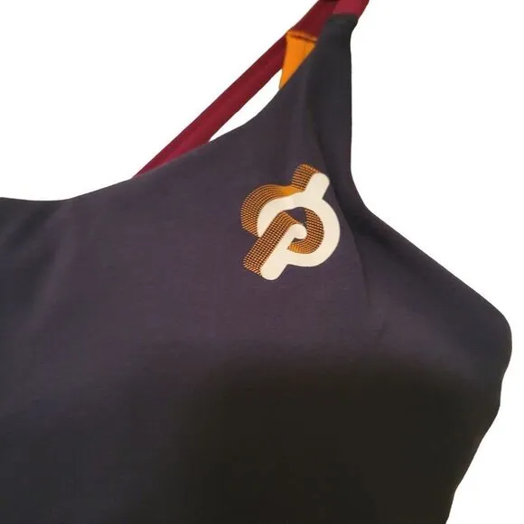 Peloton Womens Sports Bra Blue S Cadence Peak Strap Speed Up New