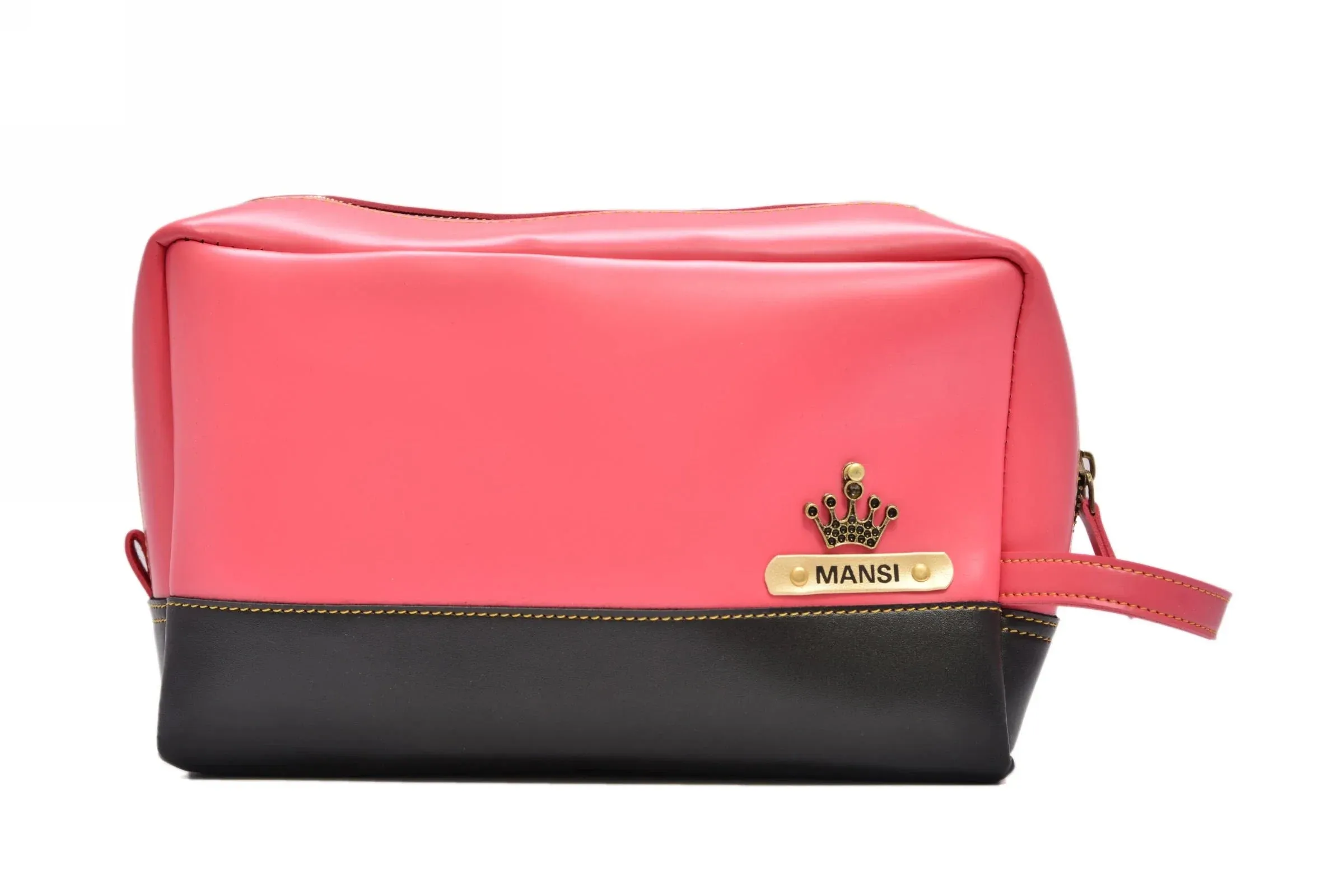 Personalized Dopp Kit- Washbag - Pink