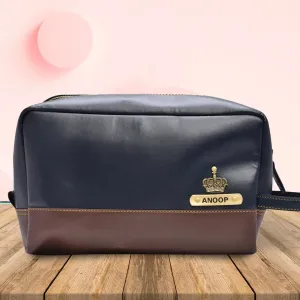 Personalized Dopp Kit- Washbag - Royal Blue
