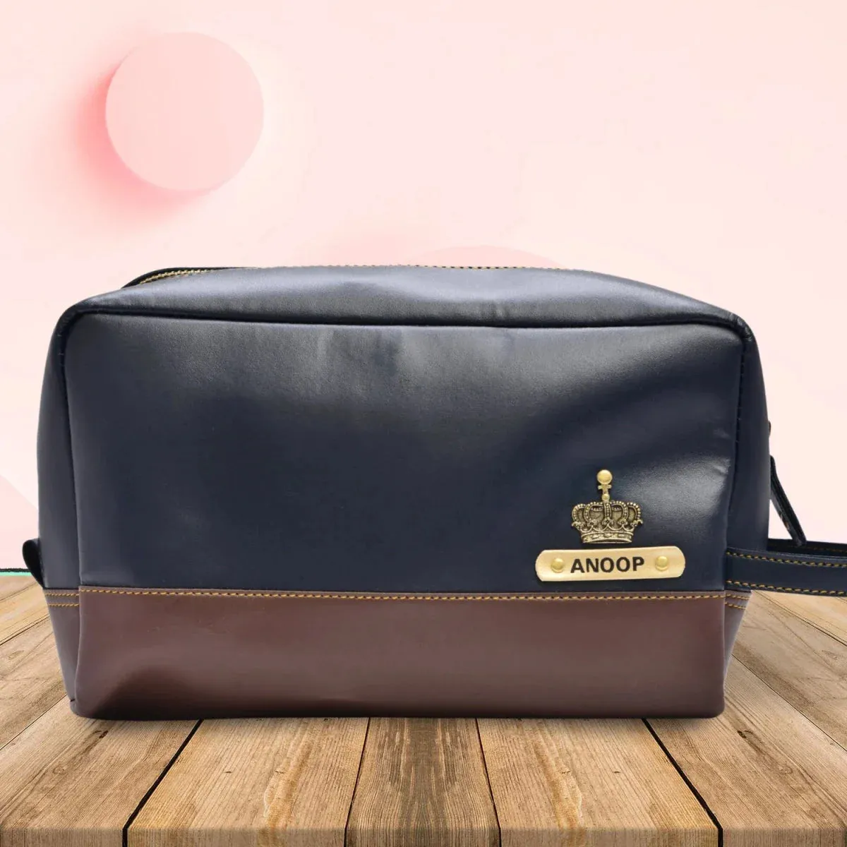Personalized Dopp Kit- Washbag - Royal Blue