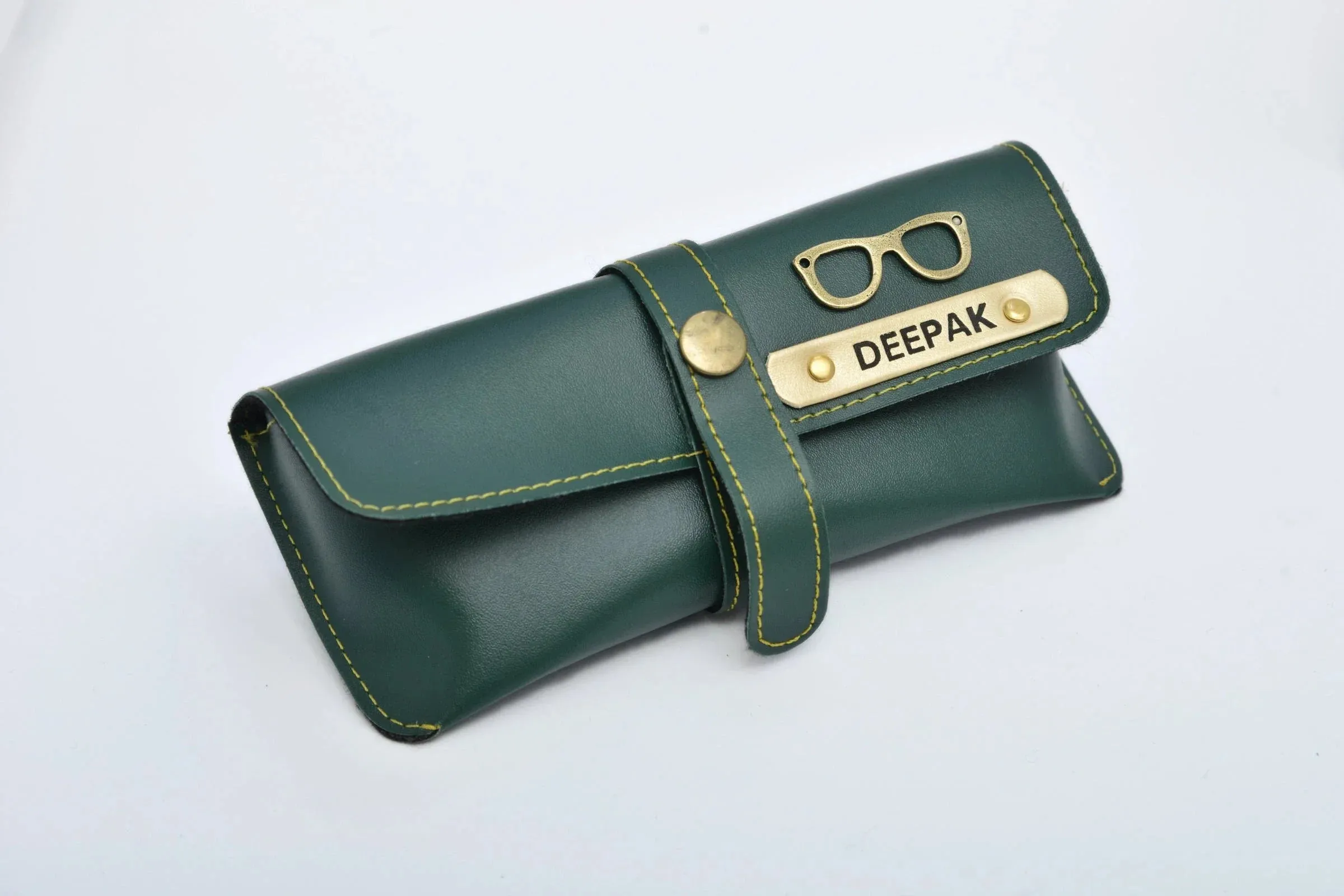 Personalized Eyewear Case 1.0 - Olive Green