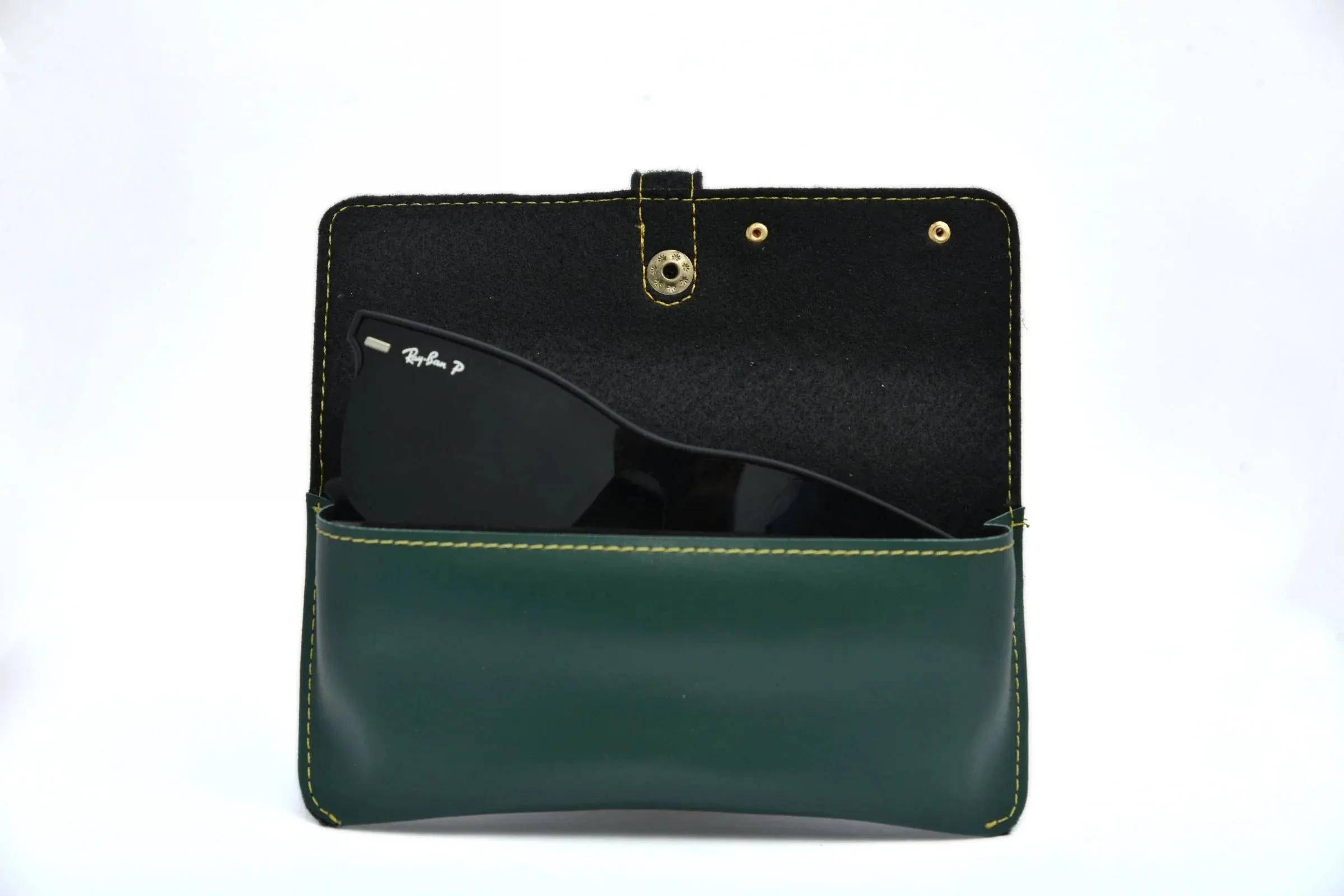 Personalized Eyewear Case 1.0 - Olive Green