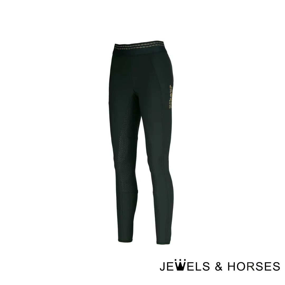 Pikeur Breeches - Juli Grip Athleisure full seat breeches - Green