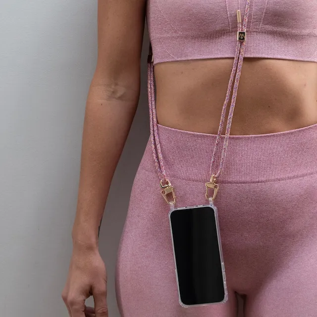 Pink Mix Braided Strap