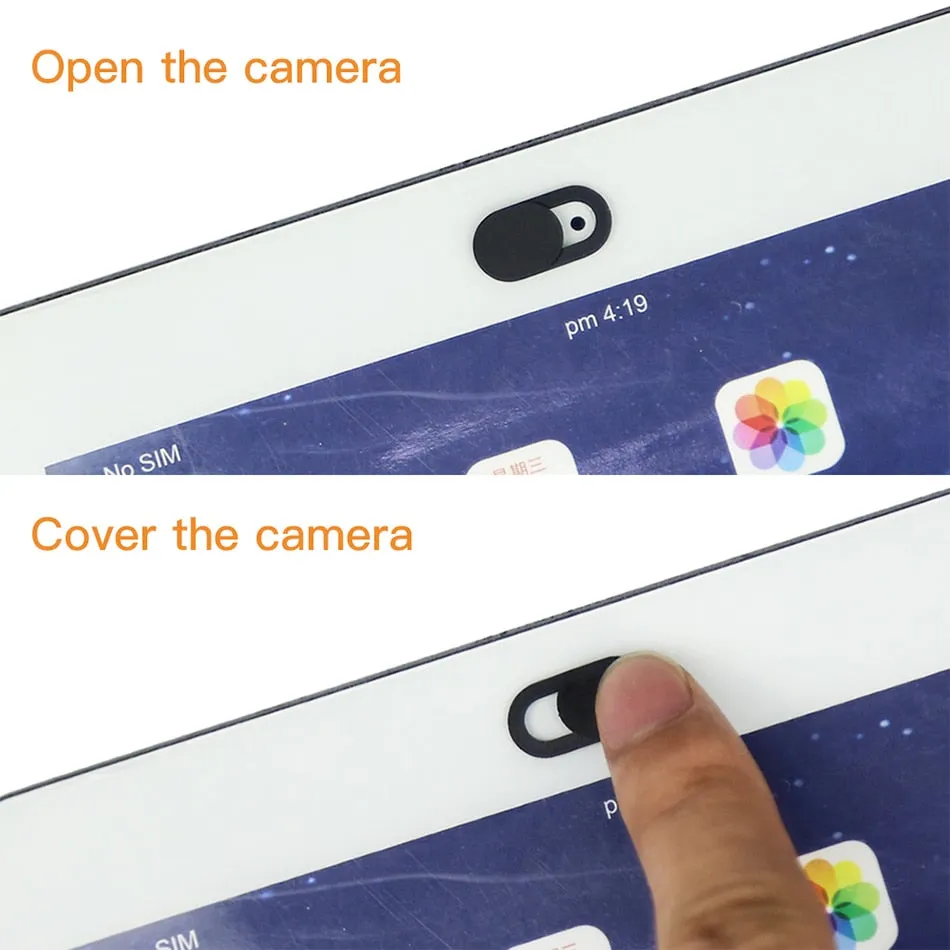 Plastic Magnet Cover Shutter Slider For Phones and Computer