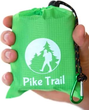 Pocket Blanket -Compact Picnic Blanket (60"x 56") - Sand Proof Beach Blanket / 100% Waterproof Ground Cover. Great Outdoor Blanket for Hiking, Camping, Picnics, Travel and Beach Trips!