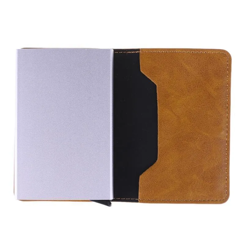 Pocket Sleek™ - Minimalist RFID Blocking Pop Up Card Wallet