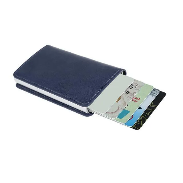 Pocket Sleek™ - Minimalist RFID Blocking Pop Up Card Wallet