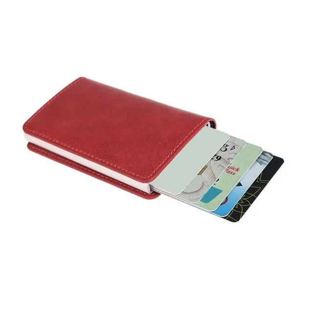 Pocket Sleek™ - Minimalist RFID Blocking Pop Up Card Wallet