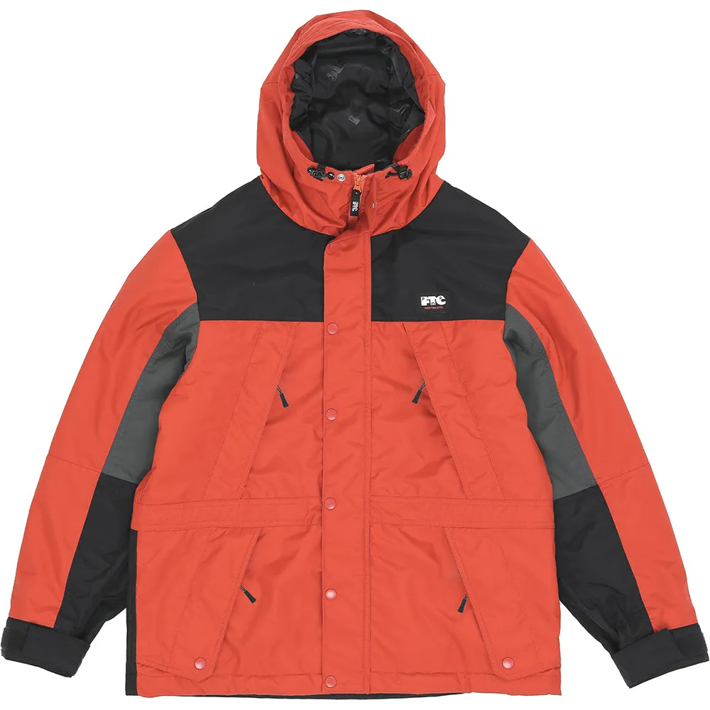 Pop Trading Company x FTC Jacket Orange/Black