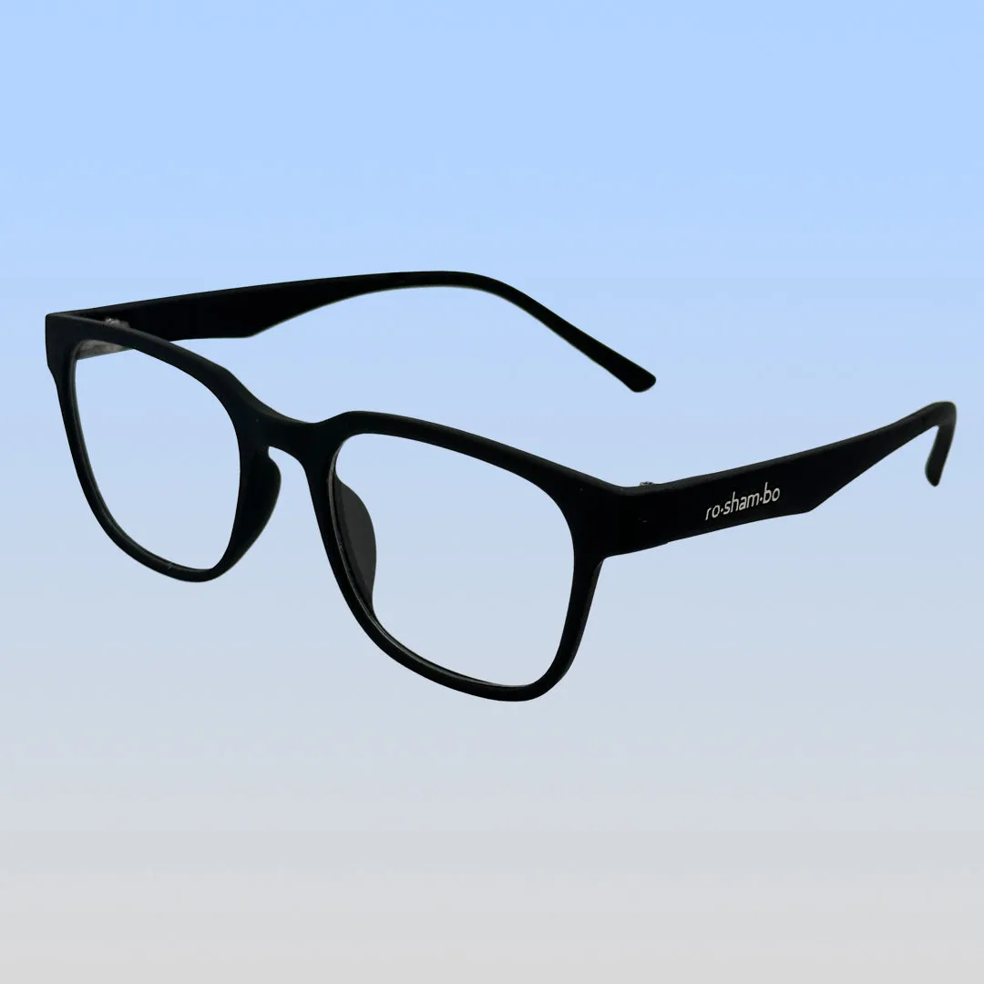 Pops Magnetic Snap-On Sunglasses | Youth Black