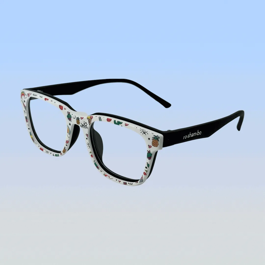 Pops Magnetic Snap-On Sunglasses | Youth Black