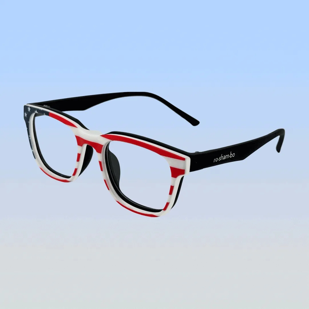 Pops Magnetic Snap-On Sunglasses | Youth Black