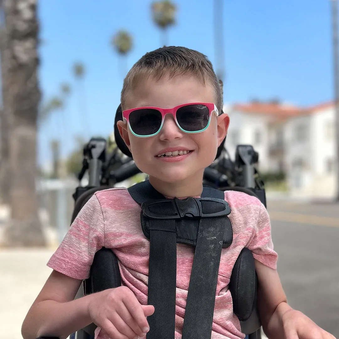Pops Magnetic Snap-On Sunglasses | Youth Black