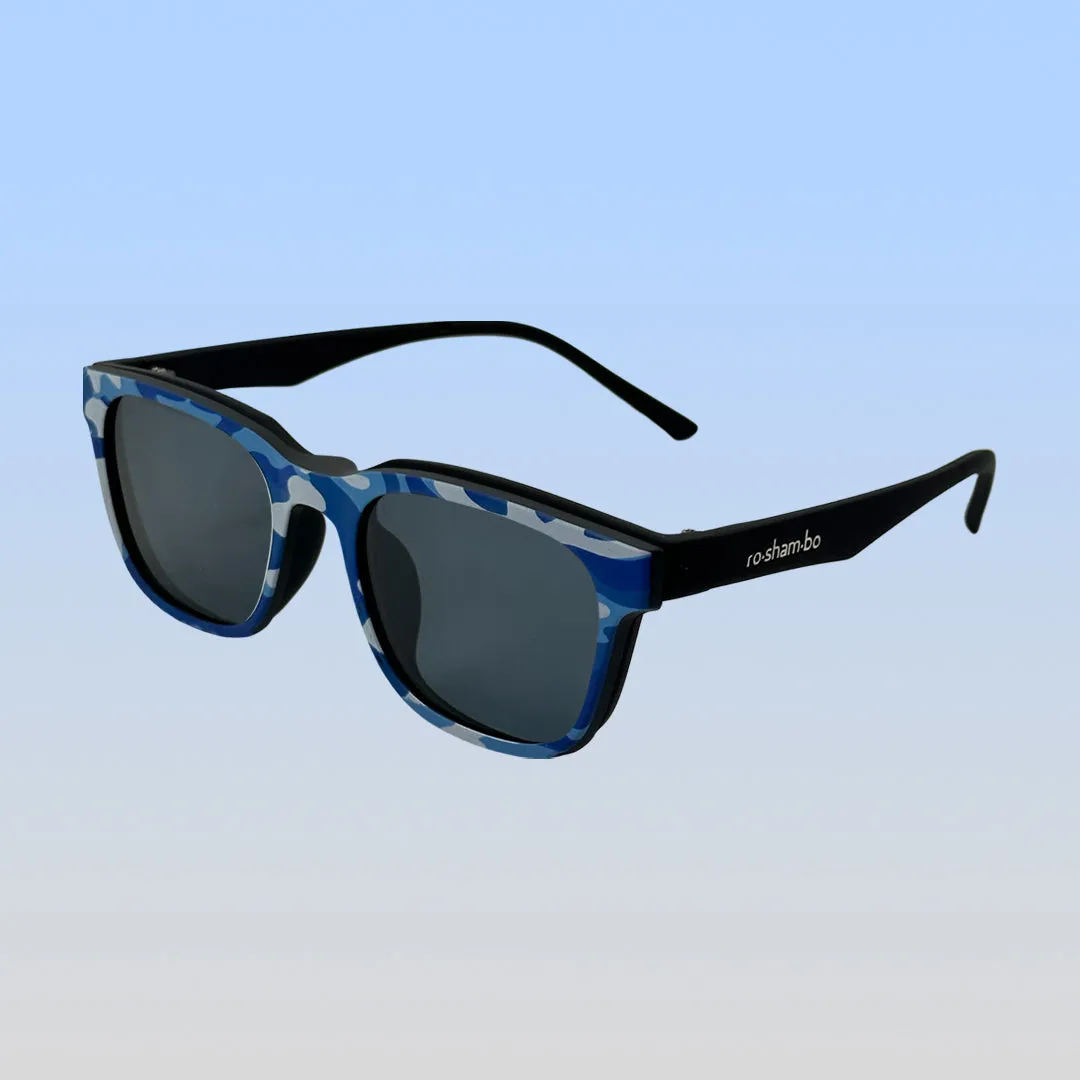 Pops Magnetic Snap-On Sunglasses | Youth Black