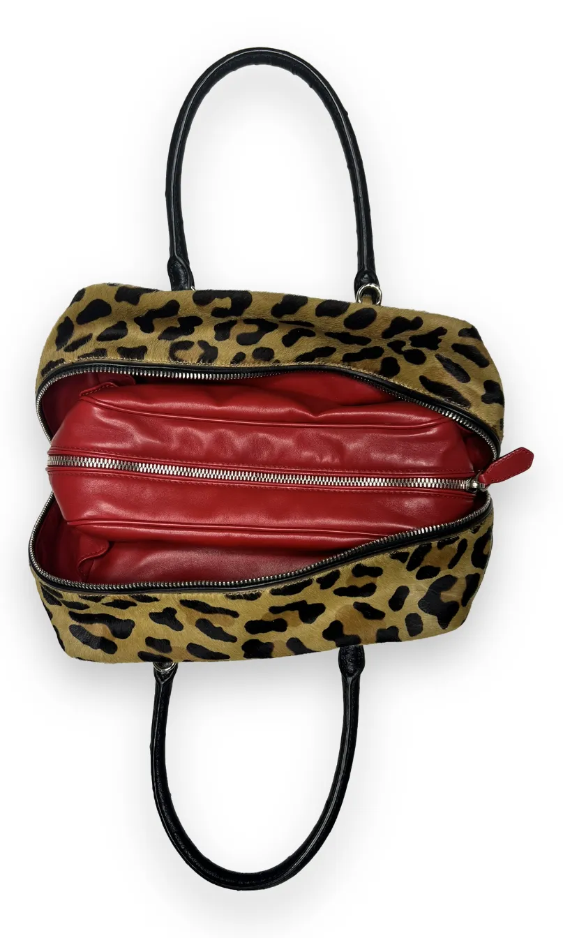 Prada Pony & Ostrich Skin Inside Bag