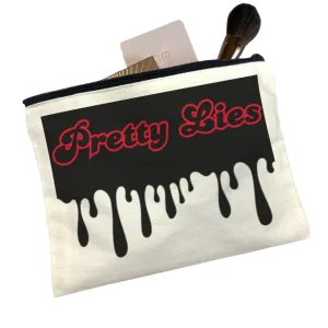 Pretty Lies Makeup Bag Zipper Pouch