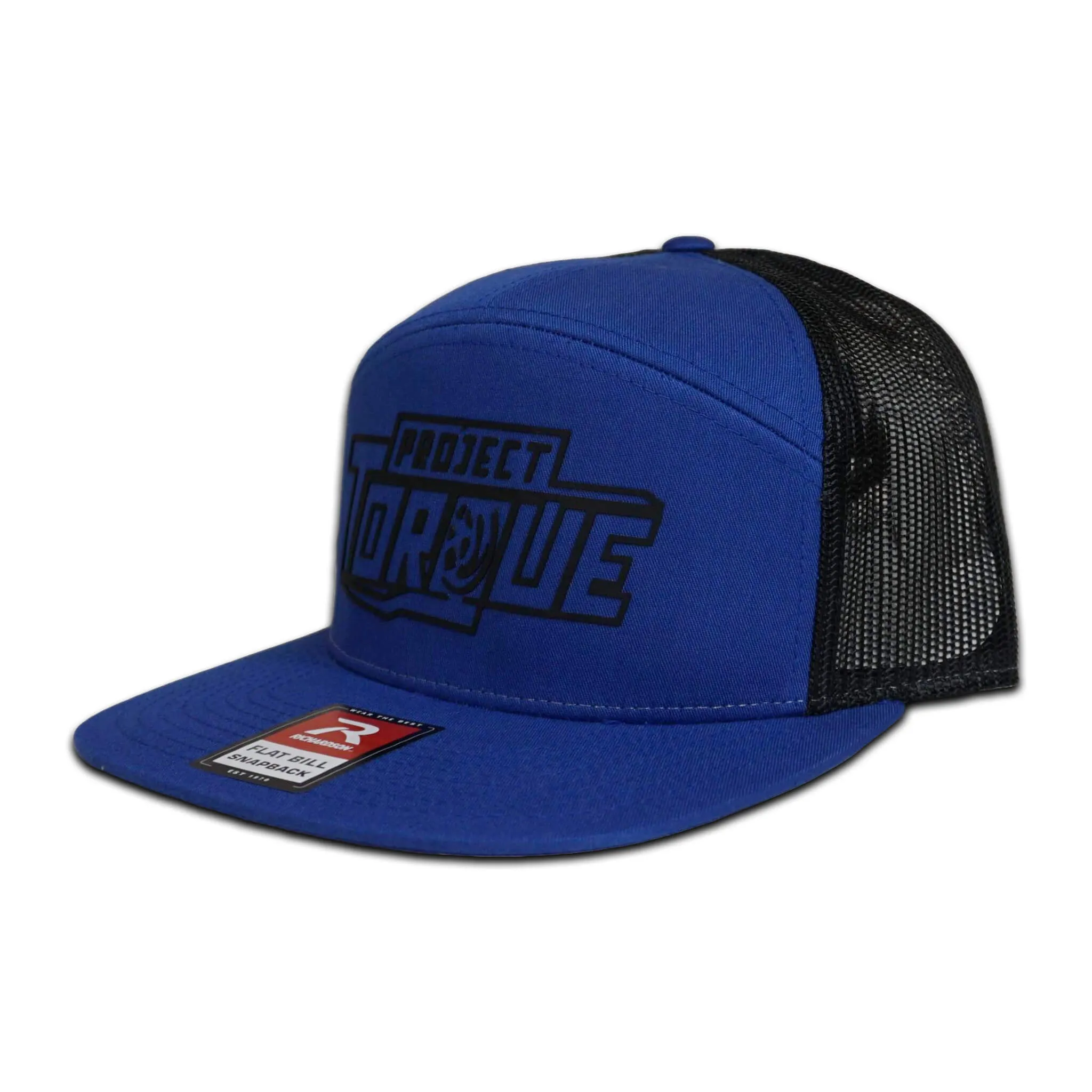 PT (BLACK RUBBER) BLUE SNAPBACK