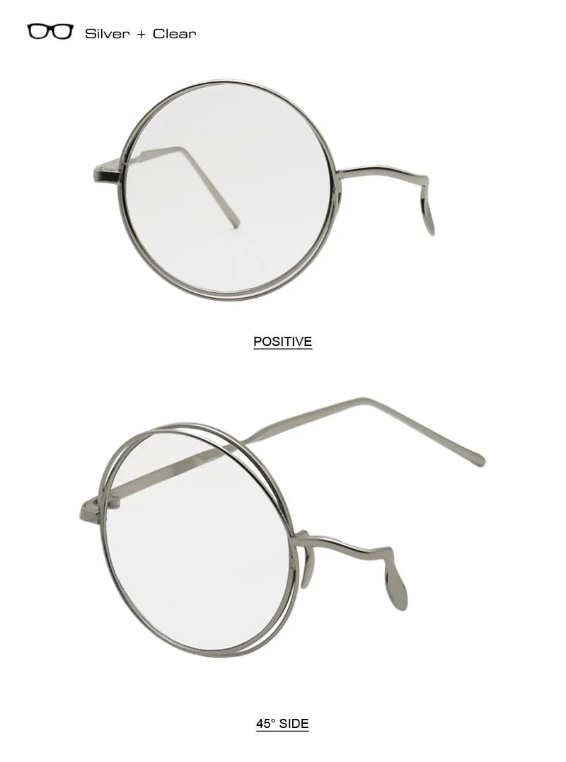 Punk Style Half Single Eye Glasses