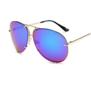 Purple Fashion Oversized Sunglasses