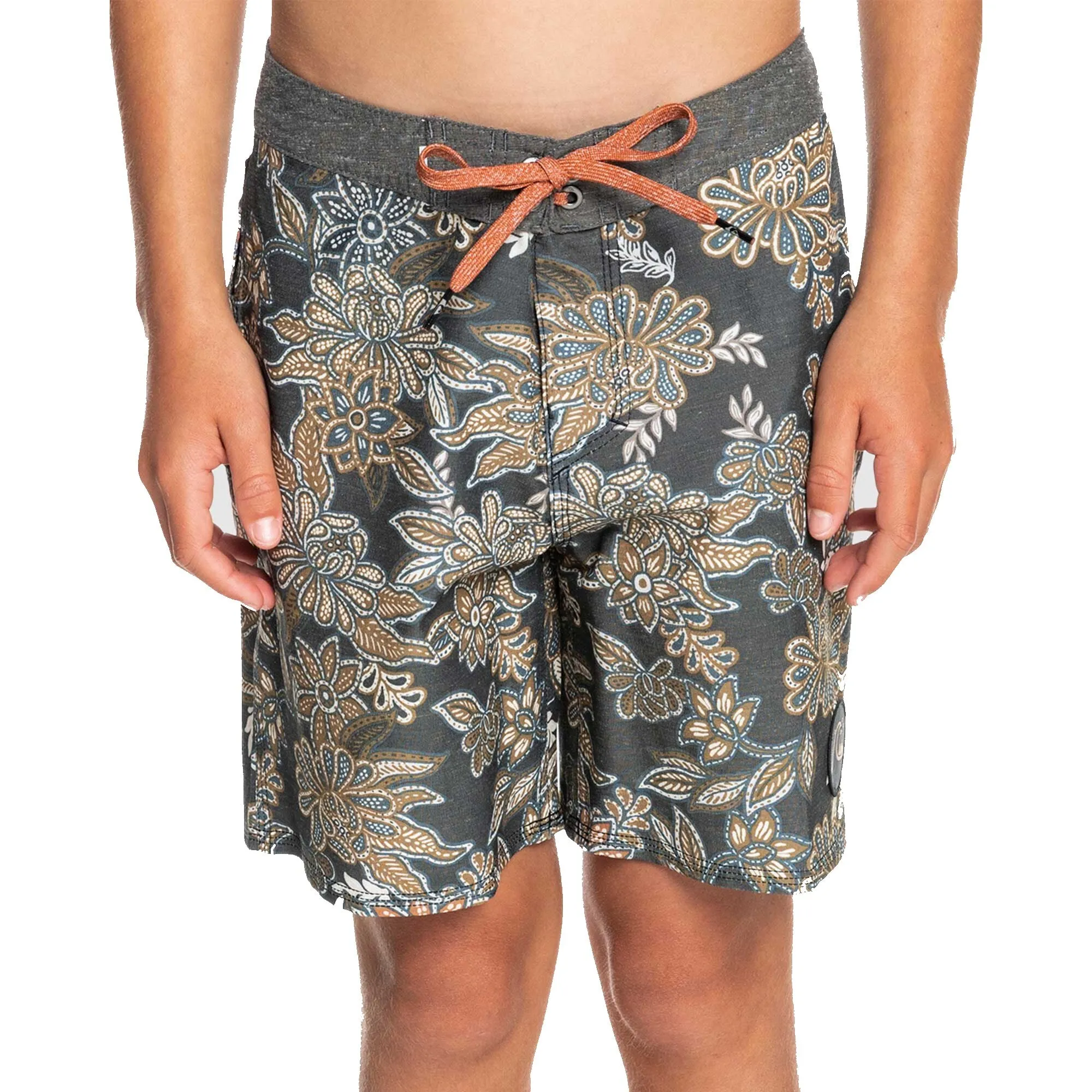 QUIKSILVER YOUTH HEMPSTRETCH ENDLESS TRIP15" BOARSHORT