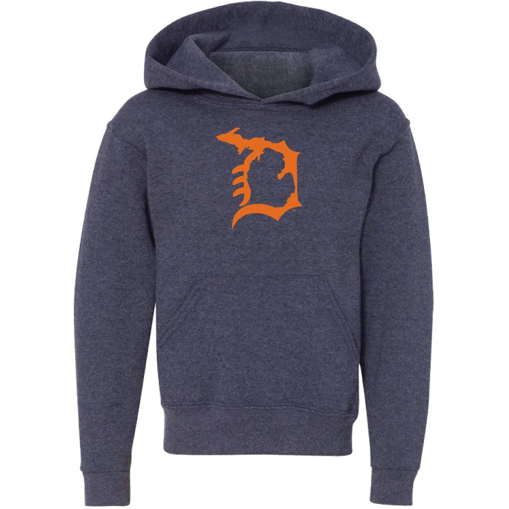 "Michigan D" Youth Hoodie