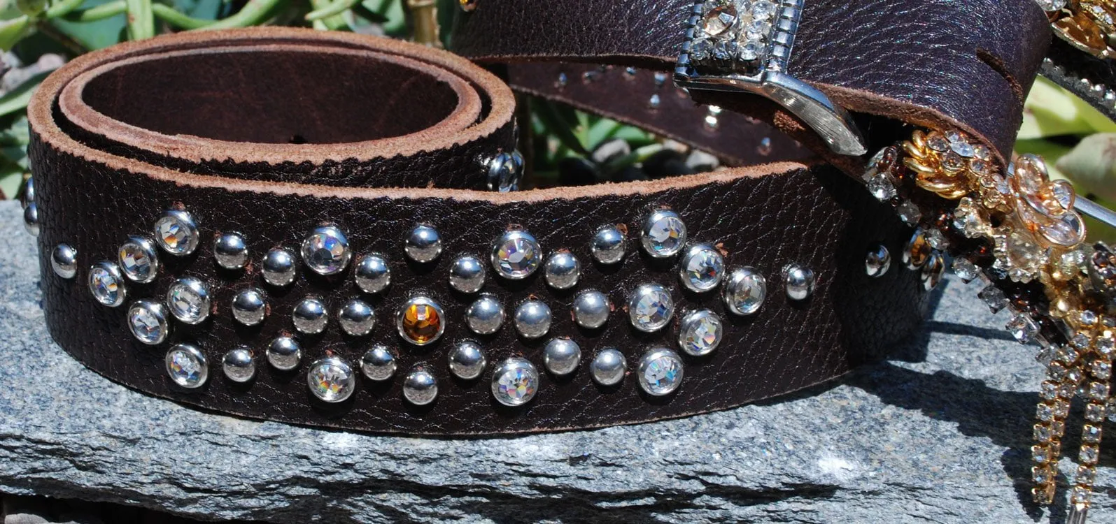 "Vintage Cowgirl Belt & Buckle - Small"